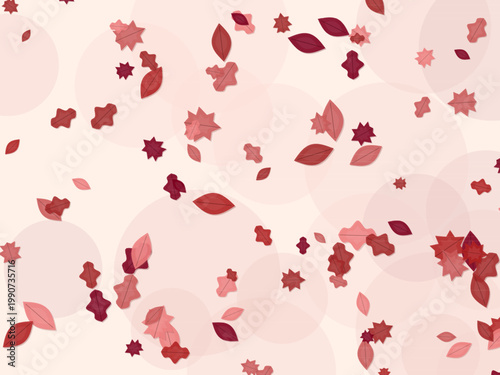 Fall Foliage Autumn Leaf Pattern Harvest Design