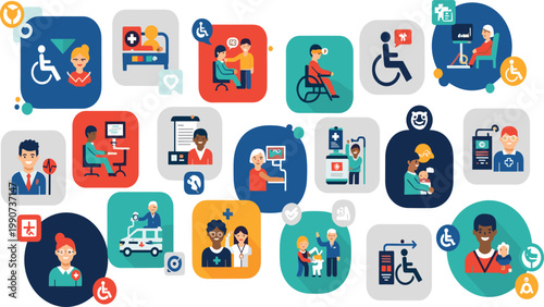 vector set of zodiac signs