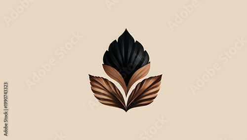 Vintage logo design vintage tones an asymmetrical