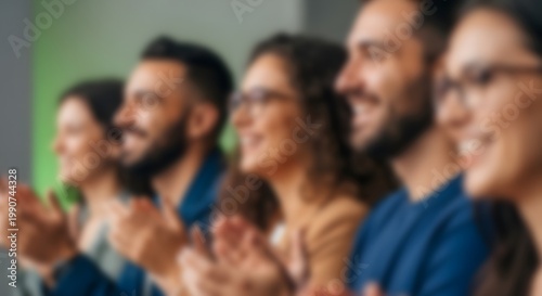 A group of diverse individuals attentively listening during a conference or workshop showcasing engagement and collaboration