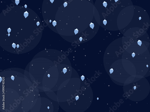 Luxury Diamond Gem Pattern Glamour Background