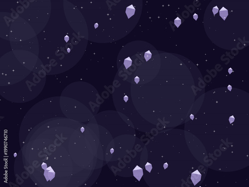Luxury Diamond Gem Pattern Glamour Background