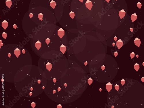 Bridal Diamond Sparkle Pattern Wedding Design