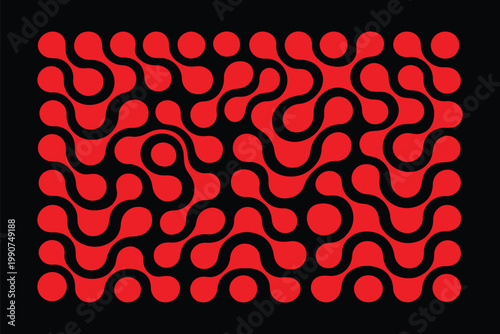 Morphing blob dot set.Connected meta circles for abstract patterns, stickers, badges, posters, and web projects.
