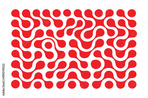 Morphing blob dot set.Connected meta circles for abstract patterns, stickers, badges, posters, and web projects.
