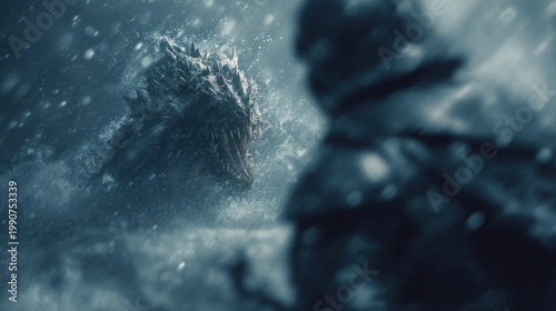 Dragon blizzard confrontation