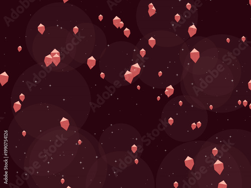 Bridal Diamond Sparkle Pattern Wedding Design