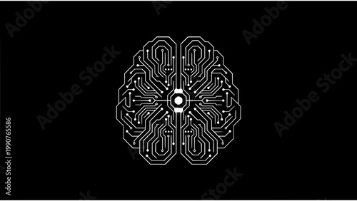 Brain circuit From top