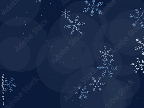 Holiday Winter Snowflake Lattice Pattern Design Backdrop