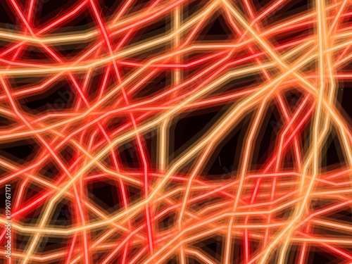 Molten Magma Lava Glow Fire Pattern Design Backdrop