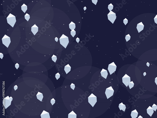 Wedding Diamond Sparkle Jewel Pattern Design