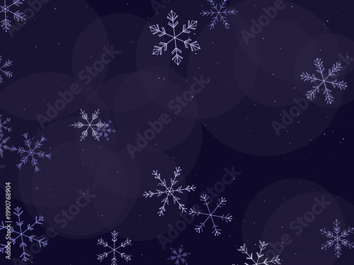 Holiday Winter Snowflake Lattice Pattern Design Backdrop