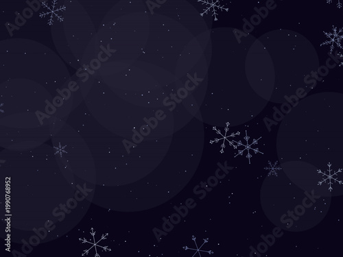 Snow Crystal Snowflake Pattern Winter Background