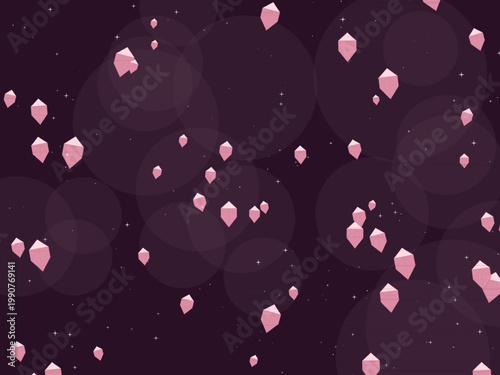 Wedding Diamond Sparkle Jewel Pattern Design