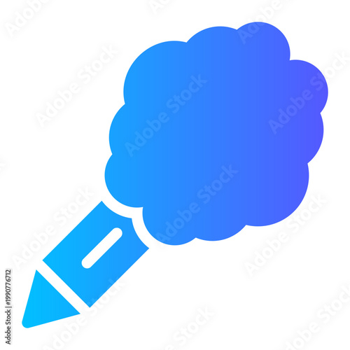 creativity gradient icon