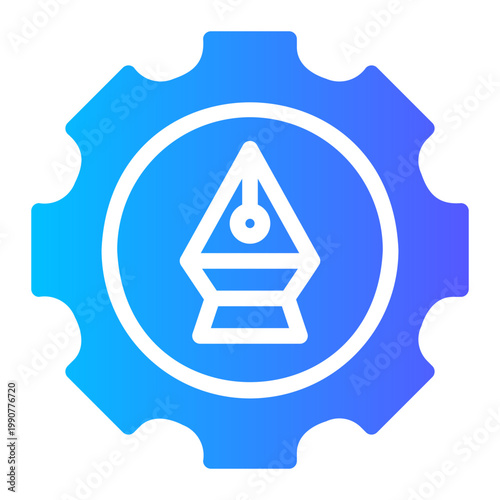 content management gradient icon