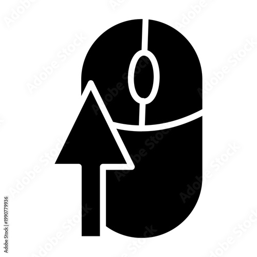 Mouse  Icon Element For Design 
