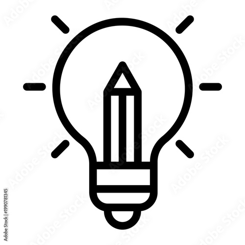 idea line icon