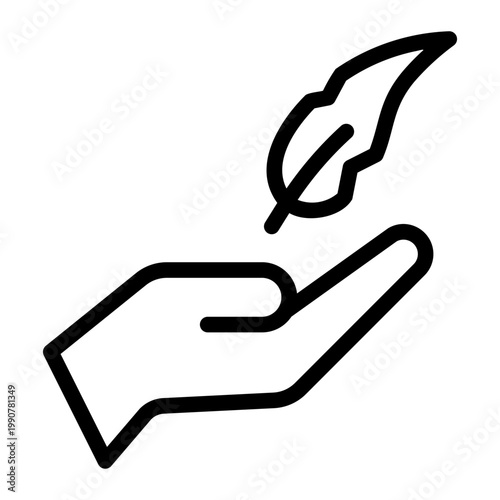 hand line icon