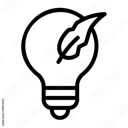 idea line icon