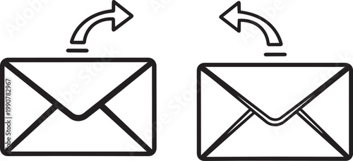 vector illustration of an envelope