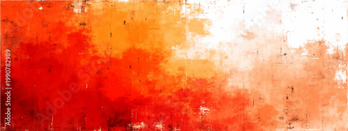Vibrant red and orange abstract watercolor background with dynamic brush strokes, evoking a sense of energy and fluidity.
