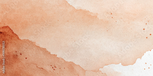 An antique brown parchment texture with a weathered grunge wall pattern and aged beige surface creates a blank vintage paper backdrop for retro design