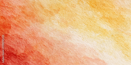 Vintage pink and orange abstract watercolor paint texture on aged grunge parchment paper design with an antique brown pattern for an artistic wallpaper background