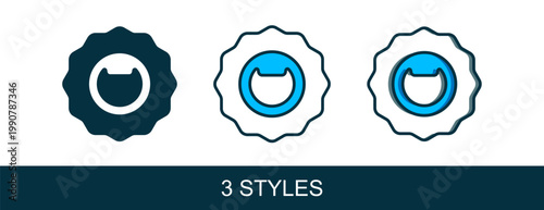 Filled outline Bottle opener icon isolated on white background. Vector