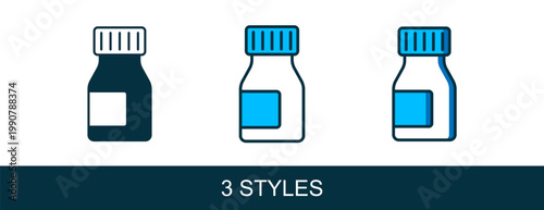 Filled outline Vitamin complex of pill capsule icon isolated on white background. Healthy lifestyle. Vector