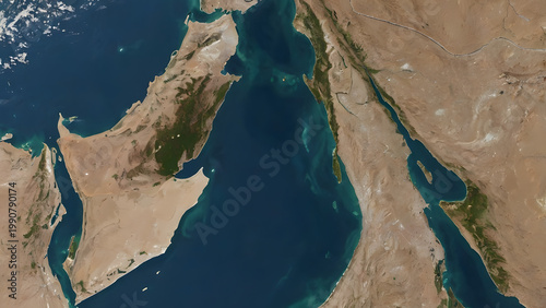 The opening and closing of the Strait of Hormuz.