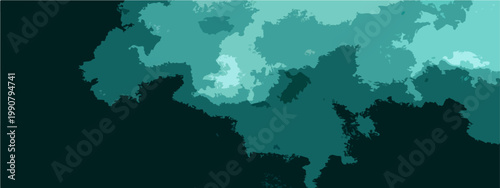 Vector An abstract artistic depiction of evolving clouds in the sky, conveying movement.