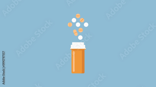 Medication Dependency Concept Prescription Drug Use and Chronic Illness Treatment Reliance