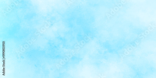 Soft and blurry foggy light blue cloudy sky background with white clouds vector illustration for design