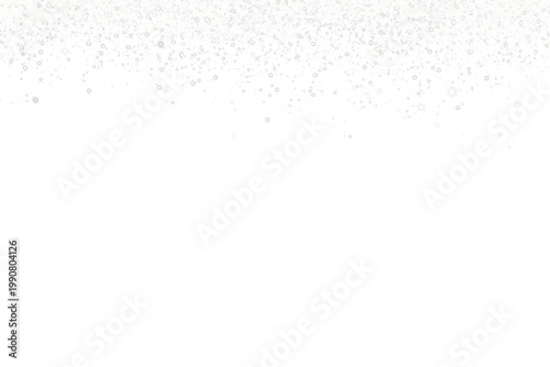 Silver Sparkle Glitter Frame Border Light Overlay Effect