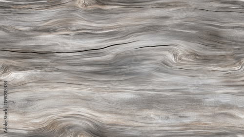 Weathered gray wood texture seamless. Coastal driftwood background.