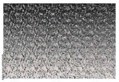 This close up of a rough black and white granite stone texture features a gritty grunge pattern on a dark concrete wall surface perfect for use as a background