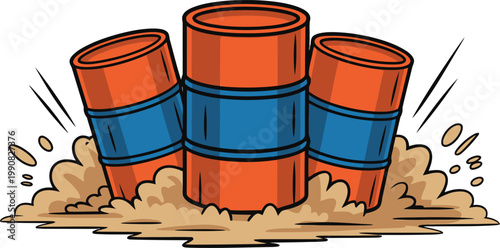 Cute cartoon a illustrator vector barrel racing