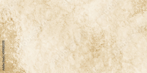 Abstract brown color paper texture design and Light gold concrete background texture wallpaper. old wall stone for soft yellow distressed grunge background.	