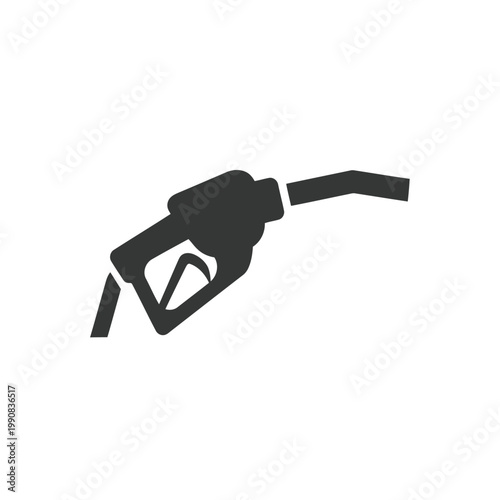 Fuel Pump Nozzle Icon – Symbol of Gasoline and Energy