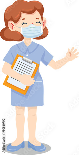 nurse vector illustrator