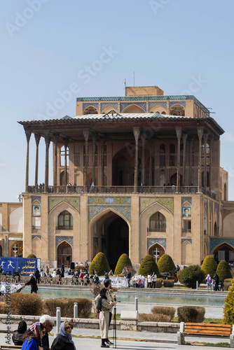 Schilderij op canvas Ali Qapu Palace, Isfahan