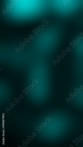 Abstract dark teal blurred background with subtle light effects for digital design and art