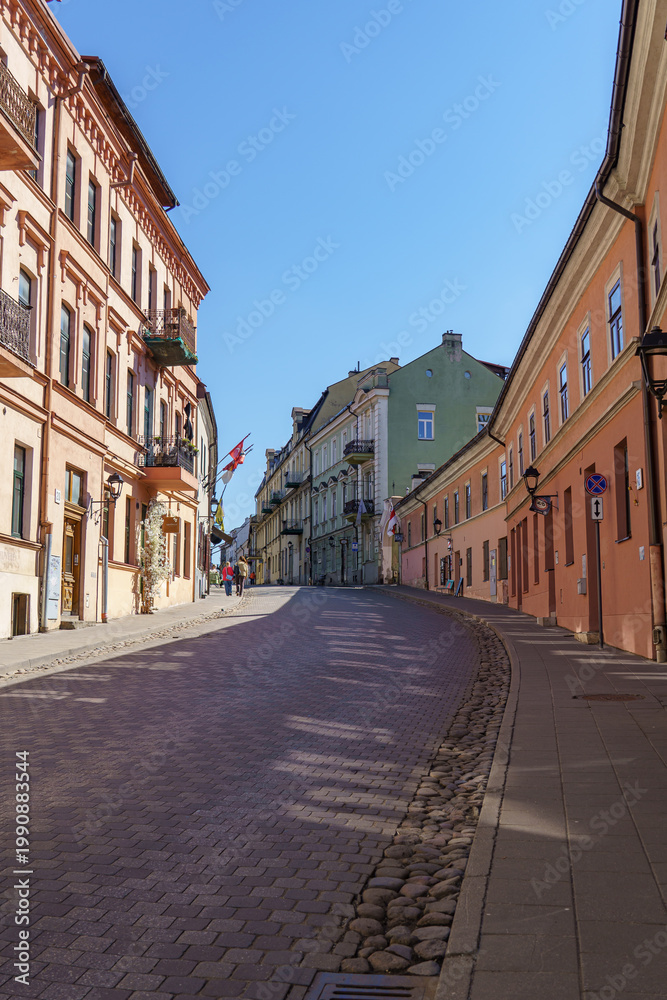 Fototapeta premium Die Stadt Vilnius im Baltikum