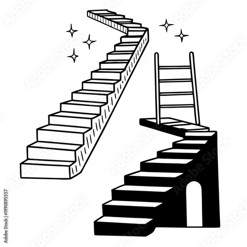 stairway to success
