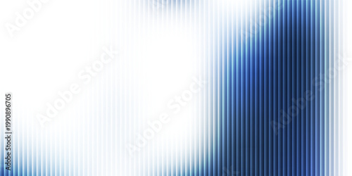 Monochrome waves with transparent vertical layering and soft opacity shifts. Abstract distorted glass effect, minimal and textured in grayscale palette. Vector illustration for futuristic design