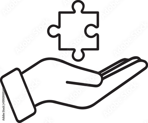 Thumb up and down icon showing like and dislike symbol in a simple vector design