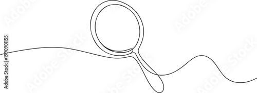 one line art hand mirror illustration. line art, one continuous line, simple, hand drawn and sketch style. one line Icon drawing