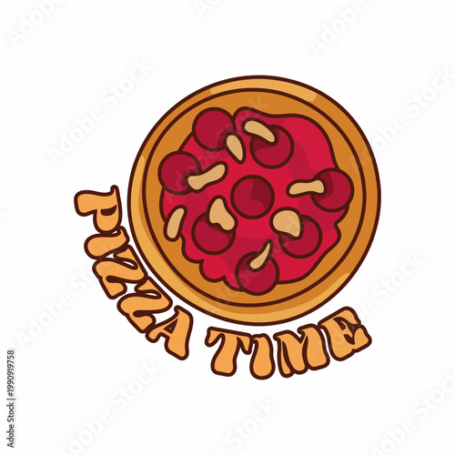 A vibrant pizza image showcasing various toppings, exuding warmth and fun, symbolizing joy, socializing, and the universal love for this popular dish.