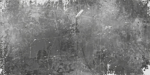 A textured grunge pattern of water drops on an old stone fountain wall creates a gray winter nature design with ice and black paint art.